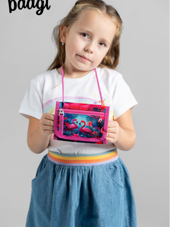 BAAGL  Rosa Baagl Flamingos Brieftasche
