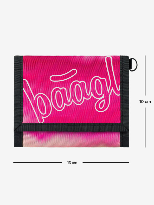 BAAGL  Rosa Brieftasche Baagl Pink Stripes