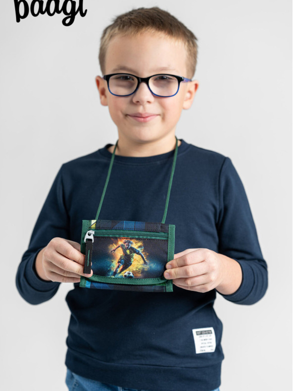 BAAGL  Grüne Umhängetasche Baagl Football Player