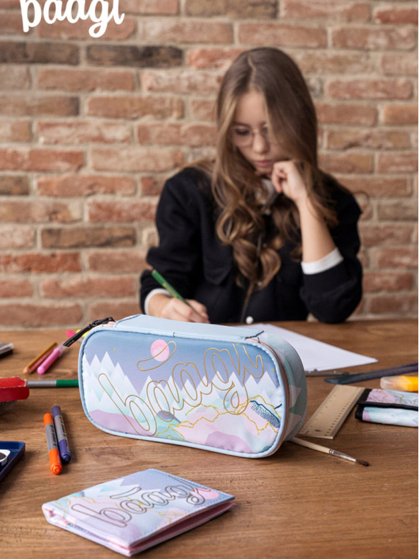 BAAGL  Baagl Moon Grey Studenten-Geldbörse