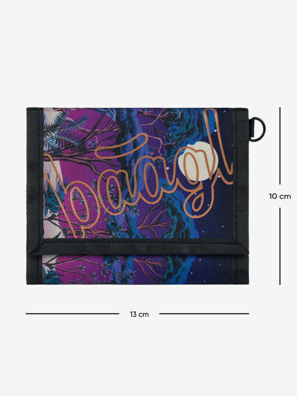 BAAGL  Lila Brieftasche Baagl Night