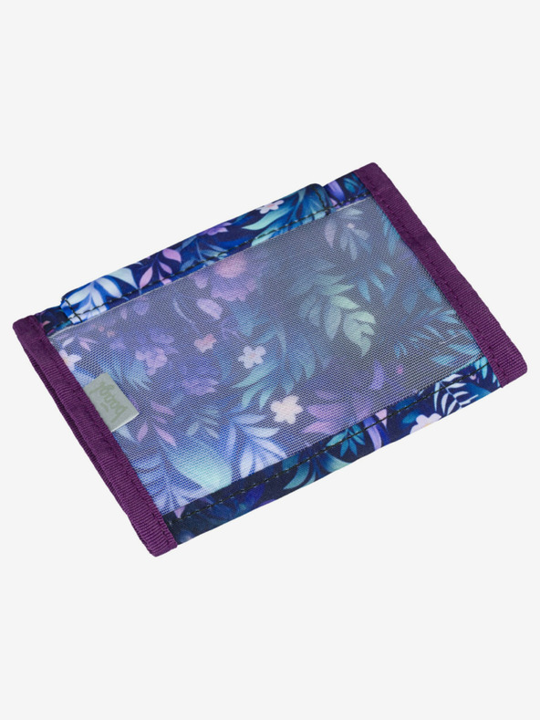 BAAGL  Lila Geldbörse zum Umhängen Baagl Jungle Panda