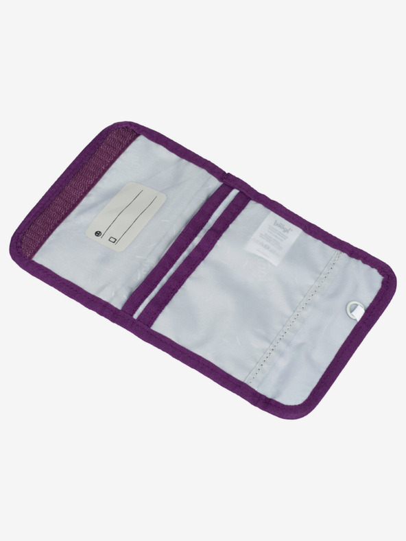 BAAGL  Lila Geldbörse zum Umhängen Baagl Jungle Panda