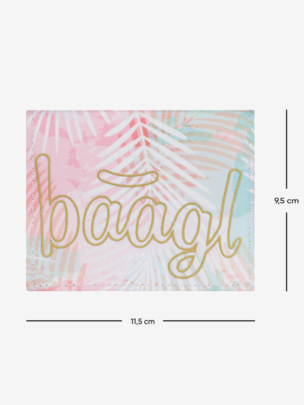 BAAGL  Rosa Schüleretui Baagl Sunset