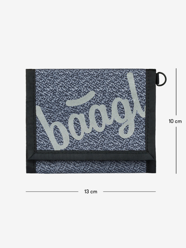 BAAGL  Graue Geldbörse Baagl Melange