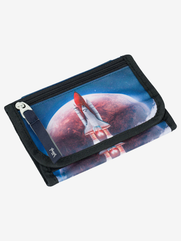 BAAGL  Blaue Baagl Space Shuttle Neck Wallet