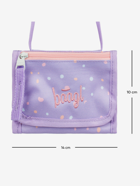 BAAGL  Lila Brieftasche für Haustiere Baagl