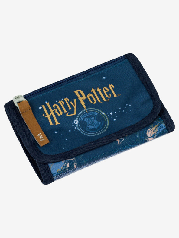 BAAGL  Blaue Geldbörse zum Umhängen Baagl Harry Potter Hogwarts