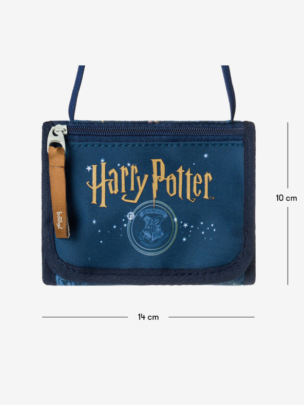 BAAGL  Blaue Geldbörse zum Umhängen Baagl Harry Potter Hogwarts