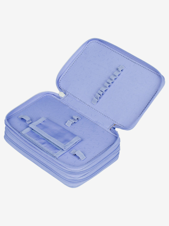 BAAGL  Lila Schulmäppchen dreistöckig Hippie Baagl