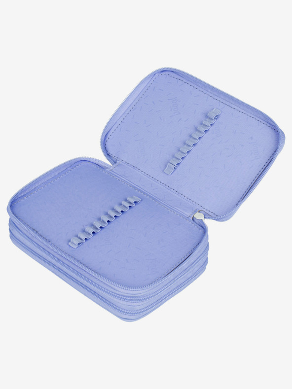 BAAGL  Lila Schulmäppchen dreistöckig Hippie Baagl