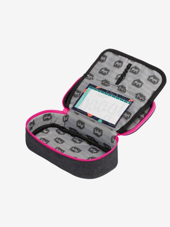 BAAGL  Schwarzer Schulrucksack etue Sneakers Baagl