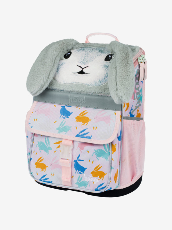 BAAGL  Beige 3 SET Zippy Bunny: Aktentasche, Federtasche, Tasche Baagl