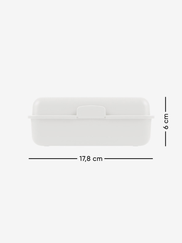 BAAGL  Weiße Snack Box Einhorn Königreich Baagl