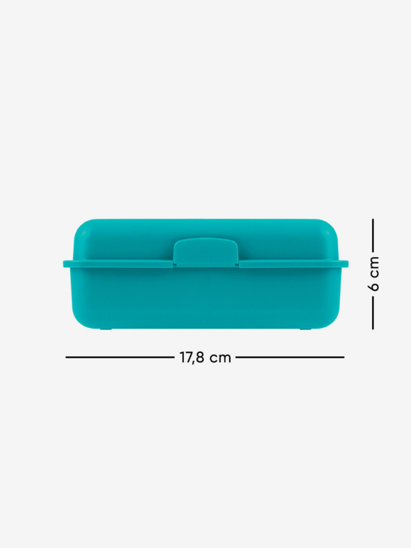 BAAGL  Blaue Regenbogen Snack Box Türkis Baagl