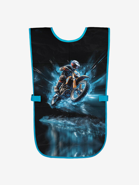 BAAGL  Blaue Kinderschürze Motorrad Baagl
