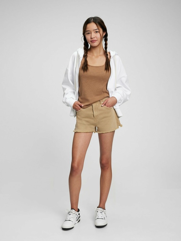 GAP Teen Shorts high rise khaki GAP