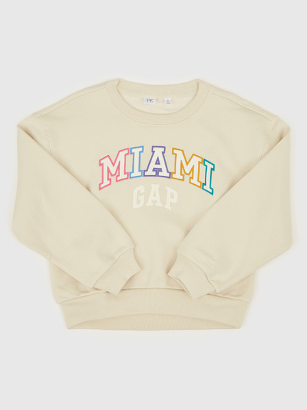 GAP Mädchen-Oversize-Sweatshirt mit Logo GAP