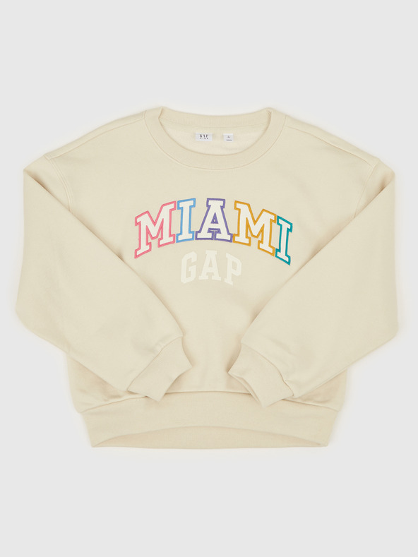 GAP Mädchen-Oversize-Sweatshirt mit Logo GAP