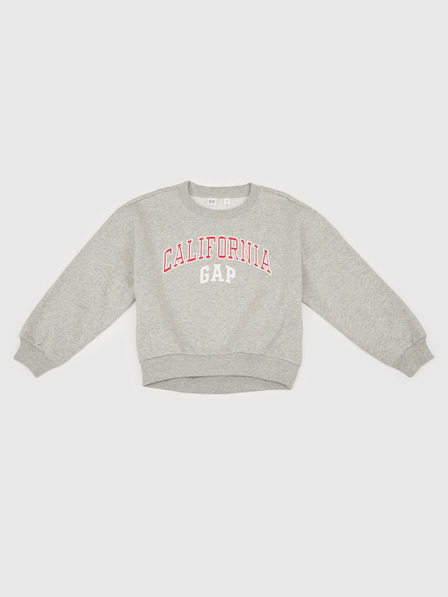 GAP Mädchen-Oversize-Sweatshirt mit Logo GAP