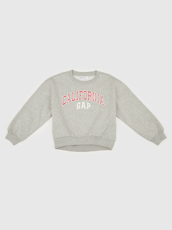 GAP Mädchen-Oversize-Sweatshirt mit Logo GAP