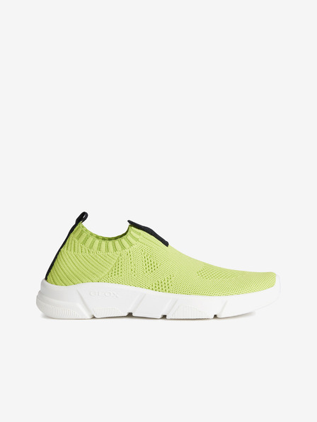 Geox Hellgrüne Jungen Slip On Sneakers Geox Aril