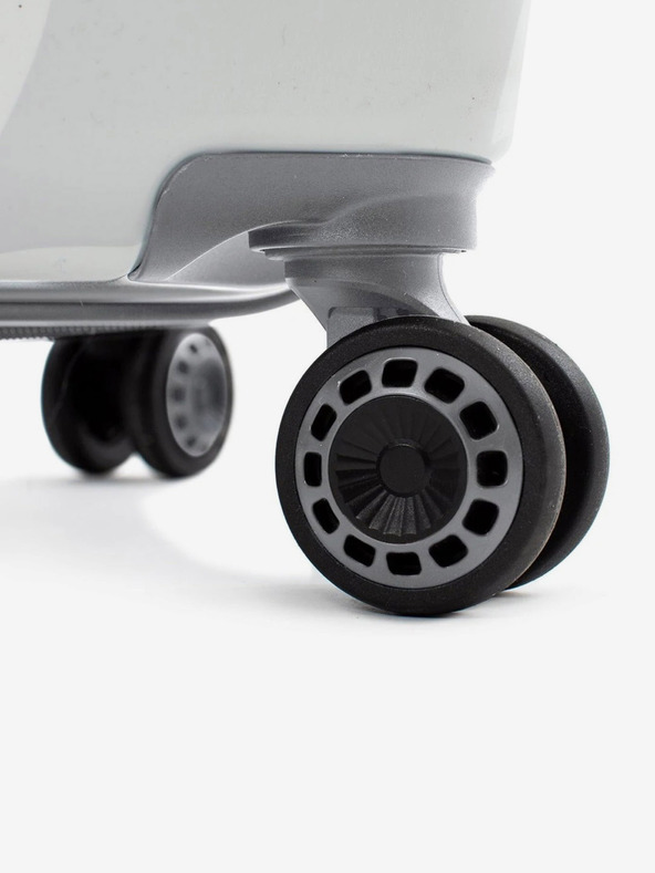 Heys Set aus drei weißen Heys White Camo S,M,L Koffern