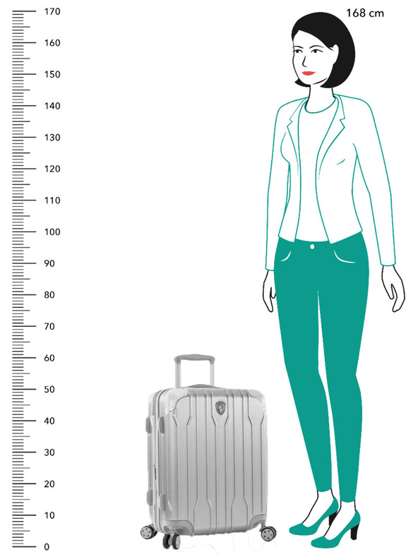 Heys Heys Xtrak S Reisekoffer - Silber