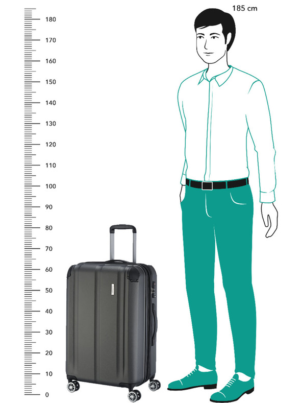 Travelite Travelite City 4w M Anthrazit