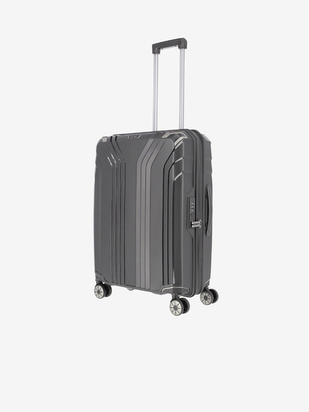 Travelite Travelite Elvaa 4w M Schwarzer Reisekoffer