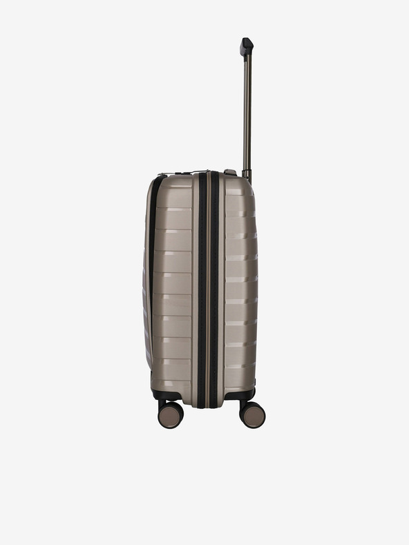 Travelite Beige Travelite Air Base 4w S Fronttasche Champagner