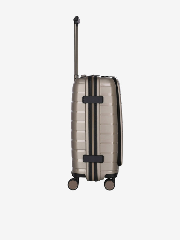 Travelite Beige Travelite Air Base 4w S Fronttasche Champagner
