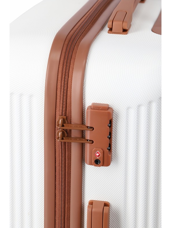 Travelite Travelite Bali L Weiß/Cognac