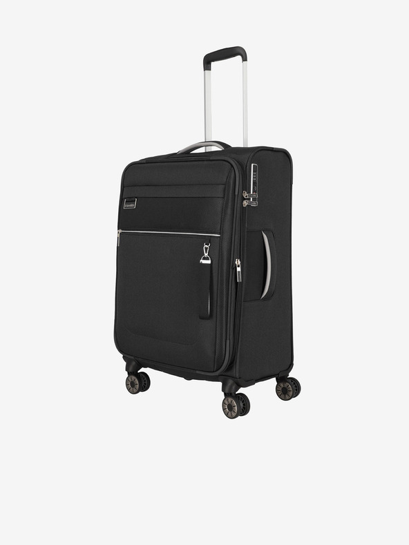 Travelite Travelite Miigo 4w M Schwarzer Reisekoffer