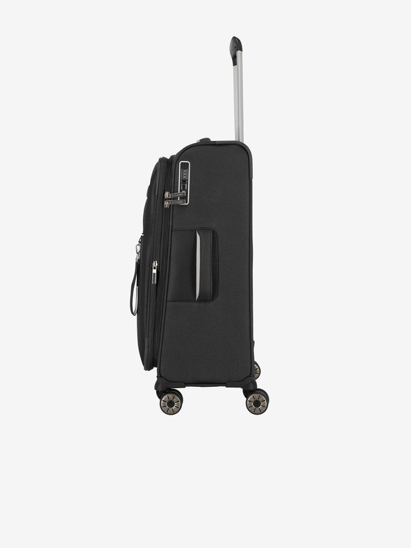 Travelite Travelite Miigo 4w M Schwarzer Reisekoffer