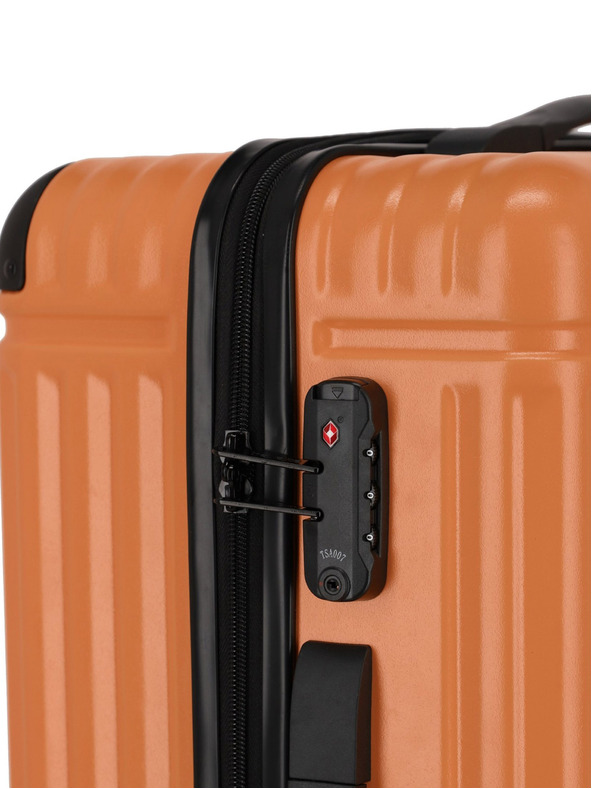 Travelite Orange Travelite Cruise 4w M Reisetasche Koralle