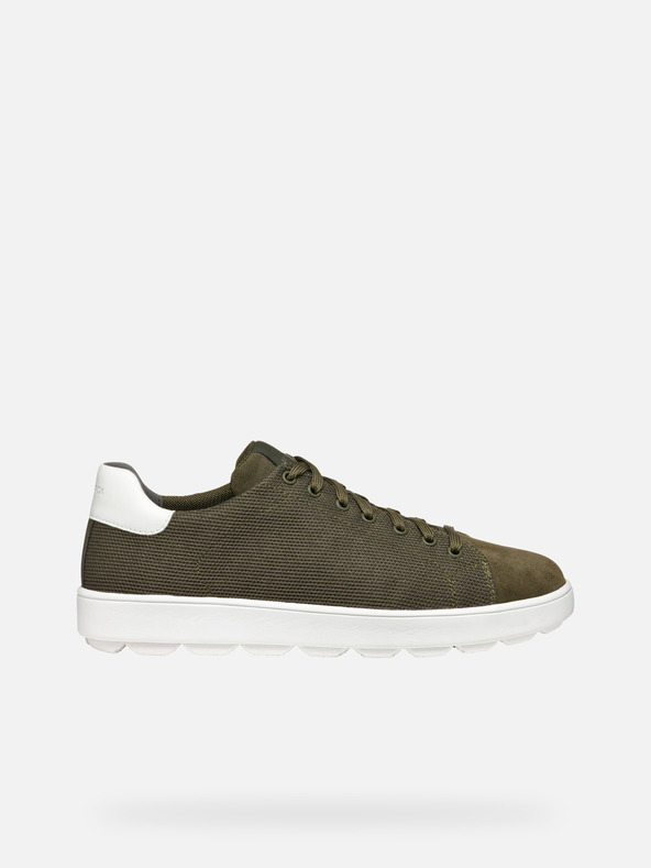 Geox Khaki Herren Spherica Ecub-1 Turnschuhe