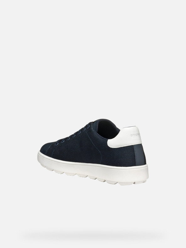 Geox Dunkelblaue Herren Spherica Ecub-1 Turnschuhe