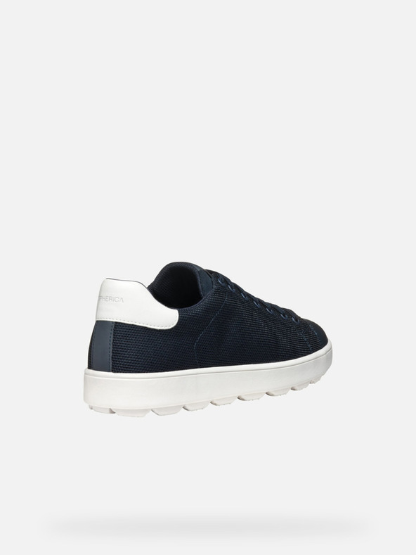 Geox Dunkelblaue Herren Spherica Ecub-1 Turnschuhe