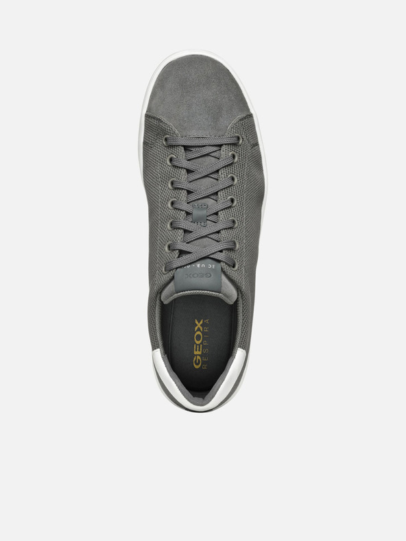 Geox Graue Herren-Turnschuhe Spherica Ecub-1