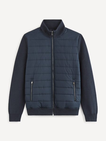 Celio Dunkelblaue Celio Steppjacke für Herren