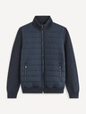 Celio Dunkelblaue Celio Steppjacke für Herren