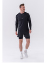 Nebbia Doppellagige Shorts mit Handytaschen 318 M,grau