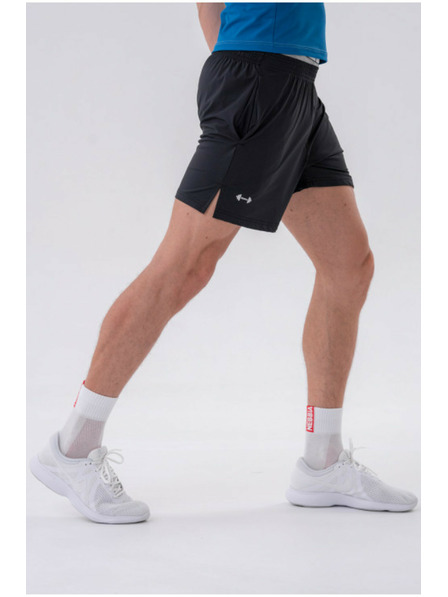 Nebbia Funktionelle schnelltrocknende Shorts "Airy" 317 Schwarz M,schwarz