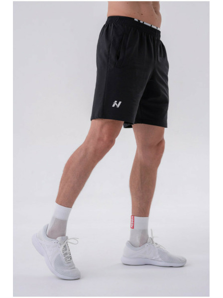 Nebbia Relaxed-Fit-Shorts mit Seitentaschen 319 Black M,schwarz