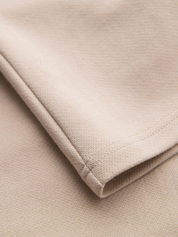 Ombre Clothing Herren Baumwoll-Trainingsanzug BASIC beige Ombre Kleidung