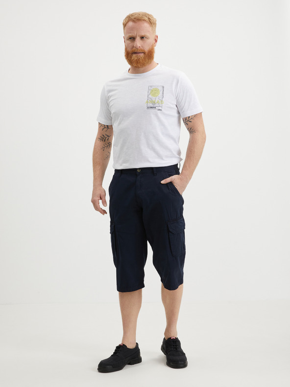 LERROS Dunkelblaue Herren-Shorts LERROS