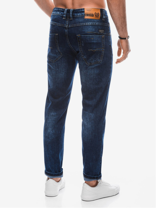 Edoti Herren-Denim-Hose 1433P - blau