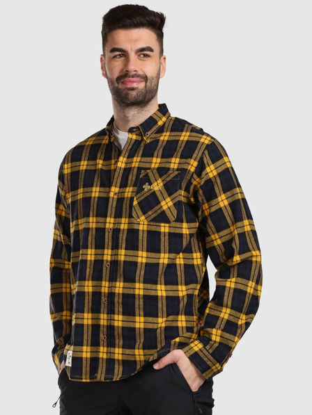 Kilpi Herren Sport Flanellhemd Kilpi FLANNY-M Gelb