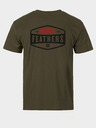 Horsefeathers T-shirt Hexagon II - oliv gebrannt Gr. L HORSEFEATHERS